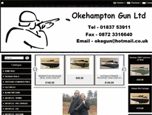 Tablet Screenshot of okegun.co.uk